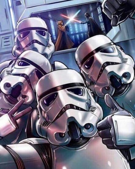 Star wars selfie